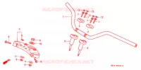 GUIDON pour Honda VF 750 MAGNA 1997