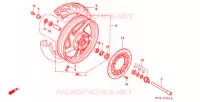 ROUE AVANT pour Honda VF 750 MAGNA 1997