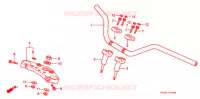GUIDON pour Honda VF 750 MAGNA 1999