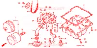 POMPE A HUILE pour Honda VF 750 MAGNA 1999