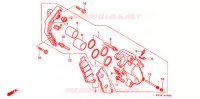 ETRIER DE FREIN AVANT pour Honda VF 750 MAGNA 1999
