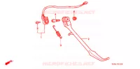 BEQUILLE pour Honda VF 750 MAGNA 2000