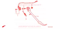 BEQUILLE pour Honda VF 750 MAGNA 2000