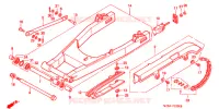 BRAS OSCILLANT pour Honda VF 750 MAGNA 2000
