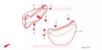COUVERCLES LATERAUX pour Honda VF 750 MAGNA 2000
