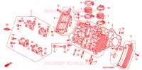 CULASSE (AVANT) pour Honda VF 750 MAGNA 2000