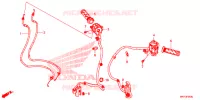 COMMODO   LEVIER   CABLE pour Honda X ADV 750 L 2017