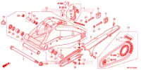 BRAS OSCILLANT pour Honda CBR 1000 RED 2017