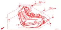 PHARE pour Honda CBR 1000 BLACK 2017