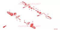 CLIGNOTANT pour Honda CBR 250 RR BLACK 2017