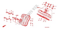 COUVRE CULASSE (VT250CX/1/3/5/7) pour Honda V TWIN MAGNA 250 2002