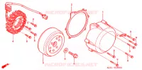 ALTERNATEUR pour Honda V TWIN MAGNA 250 SPEED WARNING LIMIT 1999