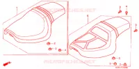 SELLE pour Honda V TWIN MAGNA 250 SPEED WARNING LIMIT 1999