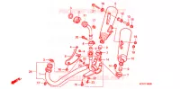 SILENCIEUX D'ECHAPPEMENT pour Honda V TWIN MAGNA 250 SPEED WARNING LIMIT 1999