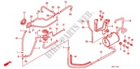 RESERVOIR DE RECYCLAGE DES GAZ (AC) pour Honda SHADOW 600 VLX DELUXE 1993