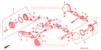 CLIGNOTANT ('95,'96,'97) pour Honda SHADOW 600 VLX DELUXE 1995