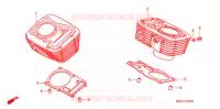 CYLINDRE pour Honda SHADOW 600 VLX DELUXE 1995