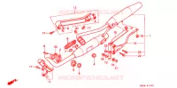 SILENCIEUX D'ECHAPPEMENT pour Honda SHADOW 600 VLX DELUXE 1995