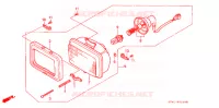 PHARE pour Honda NSR 50 1992