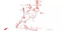 RESERVOIR D'HUILE pour Honda NSR 50 1993
