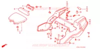 SELLE (1) pour Honda NSR 50 1993