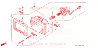 PHARE pour Honda NSR 50 1995