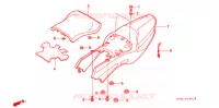 SELLE (2) pour Honda NSR 50 1995