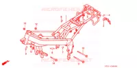 CADRE pour Honda NSR 80 1994