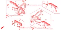 REPOSE PIED pour Honda NSR 80 1994