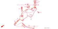 RESERVOIR D'HUILE pour Honda NSR 80 1994
