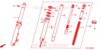 FOURCHE pour Honda NSR 80 1997