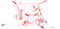 PEDALE   KICK pour Honda NSR 80 1997