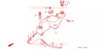RESERVOIR D'HUILE pour Honda NSR 80 1997