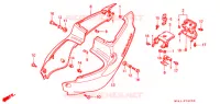 COUVERCLES LATERAUX pour Honda CBR 400 RR 1990