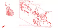 ETRIER DE FREIN AVANT pour Honda CBR 400 RR 1990