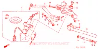 GUIDON   TE DE FOURCHE pour Honda CBR 400 RR 1990