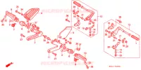 REPOSE PIED pour Honda CBR 400 RR 1990