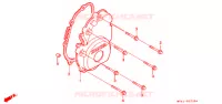 COUVERCLE DE DEMARREUR pour Honda CBR 400 RR FIREBLADE Without speed warning light 1993