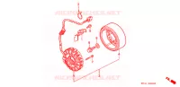 ALTERNATEUR pour Honda CBR 400 RR FIREBLADE Without speed warning light 1994