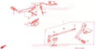 PEDALE pour Honda CBR 400 RR FIREBLADE Without speed warning light 1994