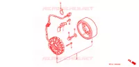 ALTERNATEUR pour Honda CBR 400 RR FIREBLADE With speed warning light 1995