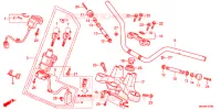 GUIDON   TE DE FOURCHE pour Honda NC 750 X LOWER 2017