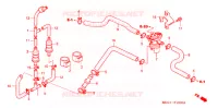 COMMANDE INJECTION D'AIR SOUPAPE pour Honda SHADOW VT 750 ABS 2005