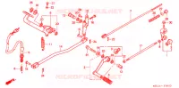 PEDALE pour Honda SHADOW VT 750 ABS 2005