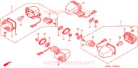 CLIGNOTANT pour Honda SUPER HAWK 996 2005