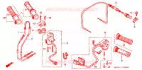 COMMODO   LEVIER   CABLE pour Honda SUPER HAWK 996 2005