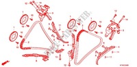 CHAINE DE DISTRIBUTION   TENDEUR pour Honda VTR 250 PGMFI 2010