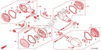 CLIGNOTANT pour Honda VTR 250 PGMFI 2012