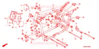 CADRE pour Honda VTX 1300 C 2009