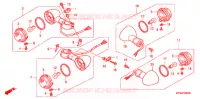 CLIGNOTANT pour Honda VTX 1300 C 2009